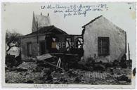 Retrato da destruição de uma casa em São Mateus 