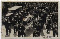 Funeral de Henrique Braz - Cortejo Fúnebre - Jacinto Soares, Francisco Valadão - Filho, Henrique Braz, Corte-Real e Amaral, Cândido Forjaz, Coronel Feliciano Leal. 