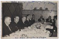 Homenagem no Bar-Restaurante "Terra Nostra" feita ao Capitão do Porto, Rodrigues Gonçalves -  Cândido Forjaz, Manuel Sousa Menezes, Leal Armas, Alforia, Pato-François, Francisco Valadão