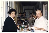 José Mendonça Brasil e Ávila com colegas de trabalho