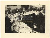 Almoço da Confraternização na Casa dos Açores: Na mesa de honra, Brigadeiro Souto Maior (Presidente), Brigadeiro Macieira Santos, M. medeiros, Engenheiro João Frederico Sousa, Dr. Joaquim Corte-Real e Amaral