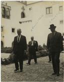 Retrato de Visita ao Castelo de Óbidos - Ramiro Valadão, Marcelo Caetano 