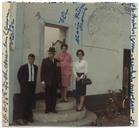 Retrato de Grupo na Vila Nova, perto da casa da tia Augusta - filho de Aninhas Lima (Vítor), Dília Fátima Lourenço (Mexicana), Francisco Valadão, Maria de Fátima Ormonde 