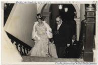 Festas da Cidade 1962 - Rainha acompanhada por Baptista de Lima 
