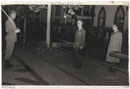 Retrato da Recepção do Ministro das Obras Públicas, Eduardo de Arantes e Oliveira - Praça da Restauração