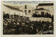 Inauguração de melhoramentos e placa com o nome do Governador Teotónio Machado Pires 