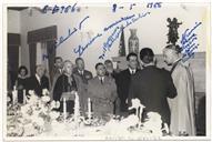 Recepção no Palácio do Governo Civil de Núncio Apostólico - Francisco Valadão, Bispo D. Manuel Afonso de Carvalho, Alvernaz (Patriarca das Índias), Teotónio Pires 