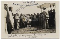 Inauguração do Campo de Aviação da Achada 