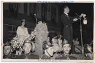 Discurso do Chefe de Protocolo das Sanjoaninas de 1958 - Rainha - Damas - Pagens - Guarda Civil