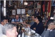 José Mendonça Brasil e Ávila num jantar com amigos
