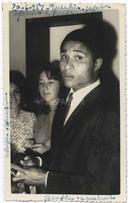 Retrato do Eusébio da Silva Ferreira - Jogador do Sport Lisboa e Benfica - Recepção do Benfica em Angra do Heroísmo 